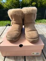 Graceland Winterstiefel Gr. 40 beige Lammfell-Optik