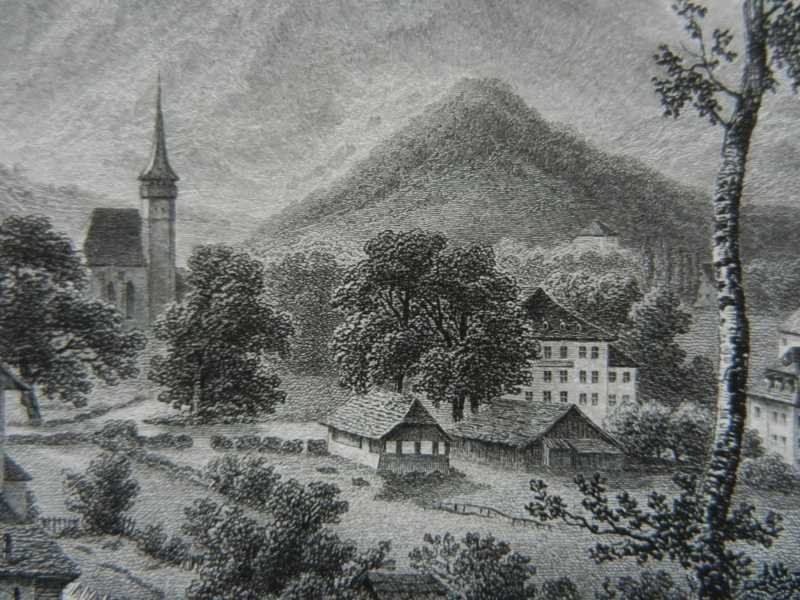 Gravures: Interlaken Stahlstich – D'occasion à Risch par Rischli15 7