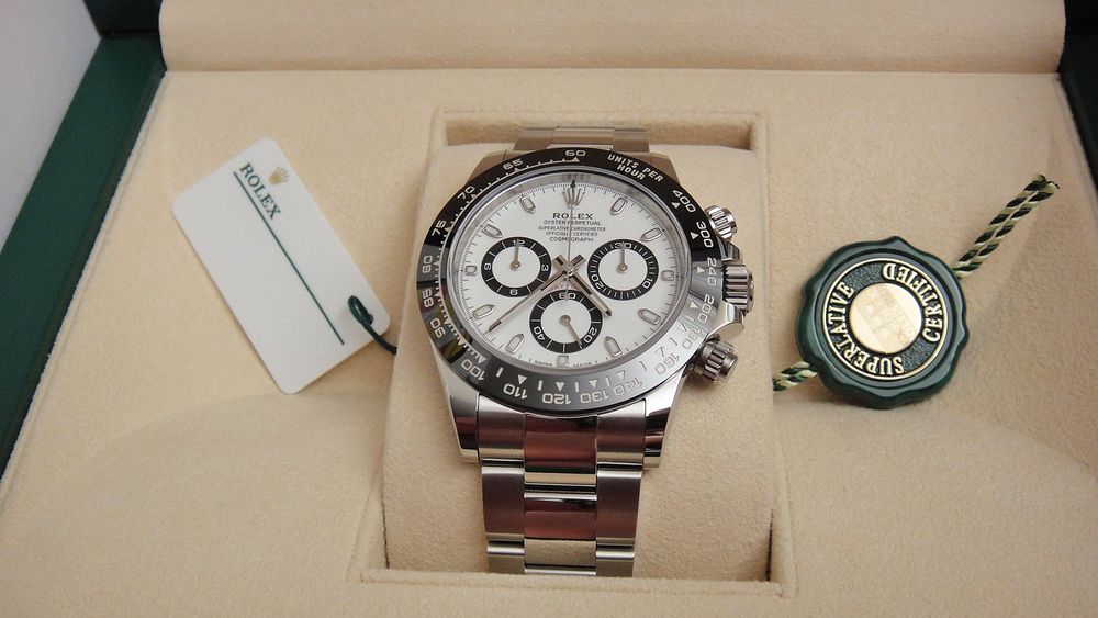ROLEX Daytona Stahl FABRIKNEU 2022 CH – OUT OF PRODUCTION !! (Neu