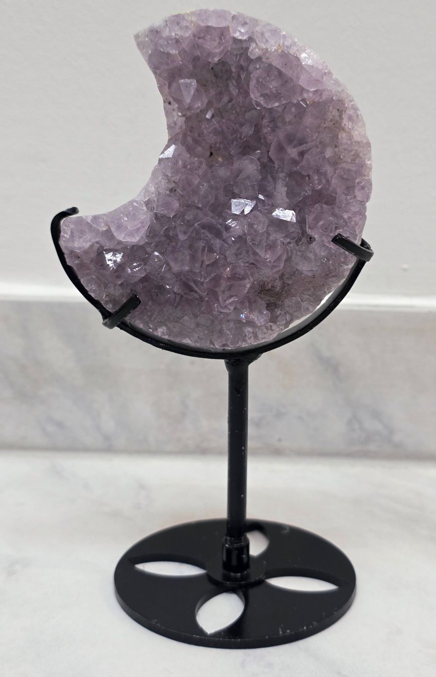 Minerali & Pietre curative: Amethyst Mond 206g – Nuovo e nell'imballaggio originale da Matzingen venduto da Shay_Crystalz