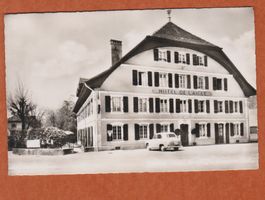 Couvet  NE   -   alte Ansichtskarte vom Hotel de L'Aigle