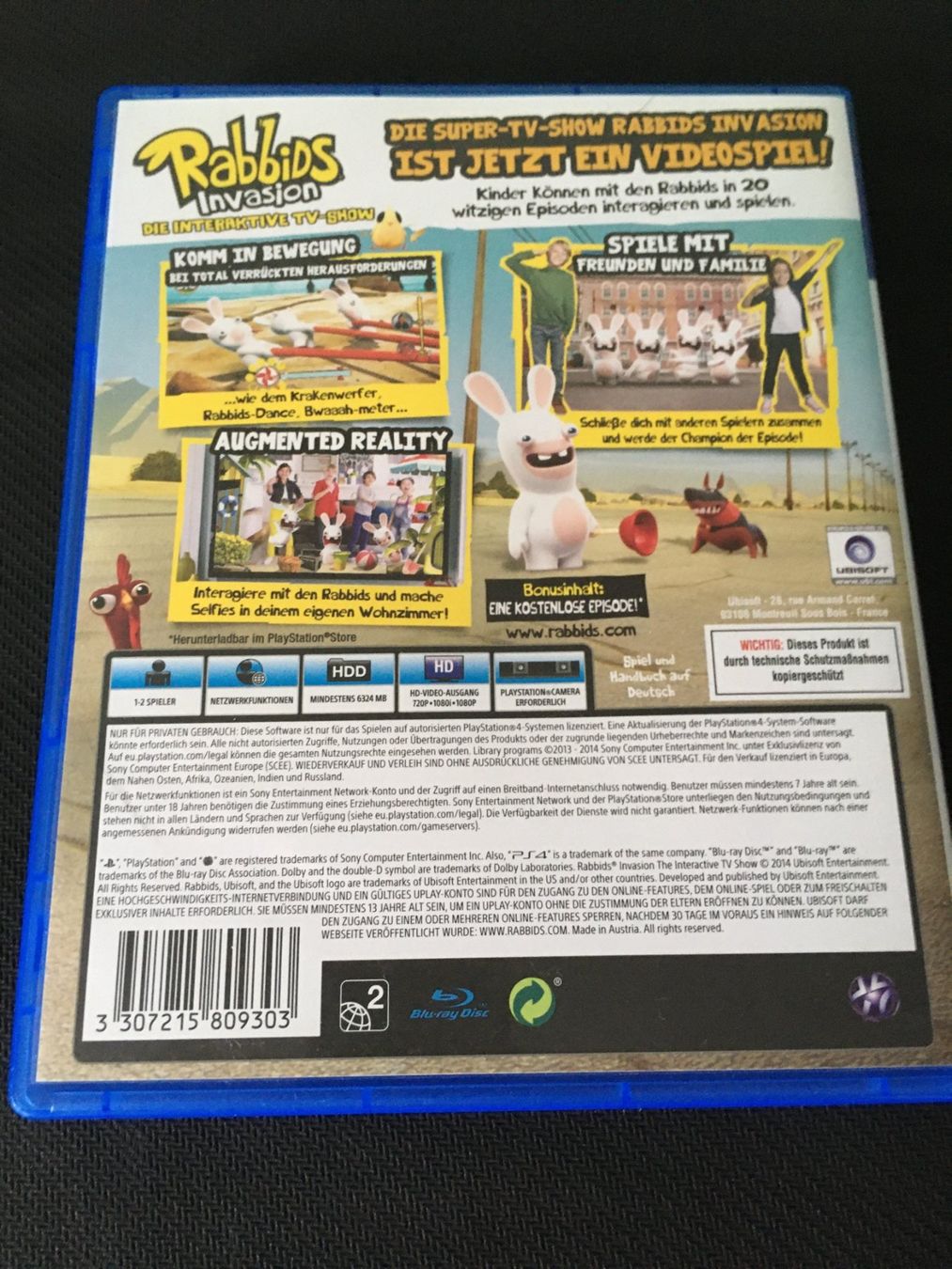 Sony Spiele: Rabbids Invasion für PS4 – Gebraucht aus St.Gallen von sjosjo 1