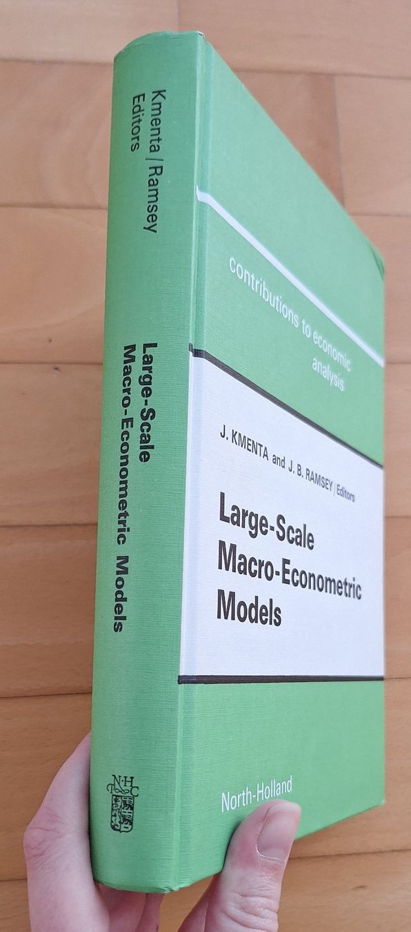 Bücher: Wirtschafts-Buch "Large-scale Macro-Econometric Models" – Neu (gemäss Beschreibung) aus Urdorf von Jeani_ 5