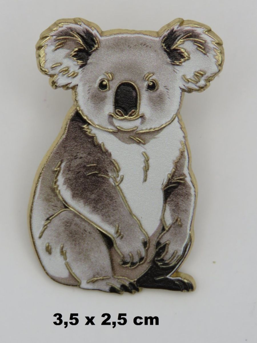 Broschen & Nadeln: Ansteck Pin - KOALA BÄR - Australien - 3,5x2,5cm – Neu und originalverpackt aus Grenchen von Yamahwildstar16