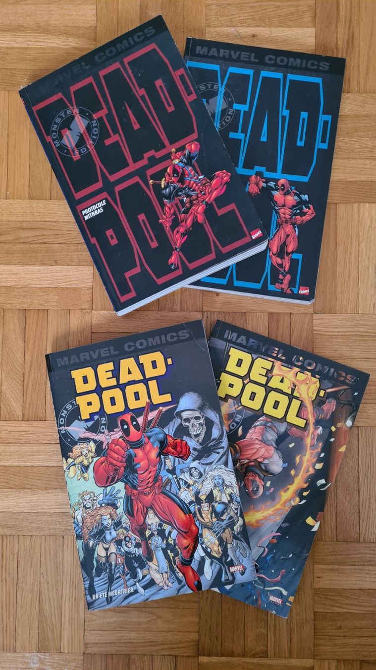 Fumetti: Deadpool (lot de 4, Marvel Monster) – Usato da Genève venduto da fab2401