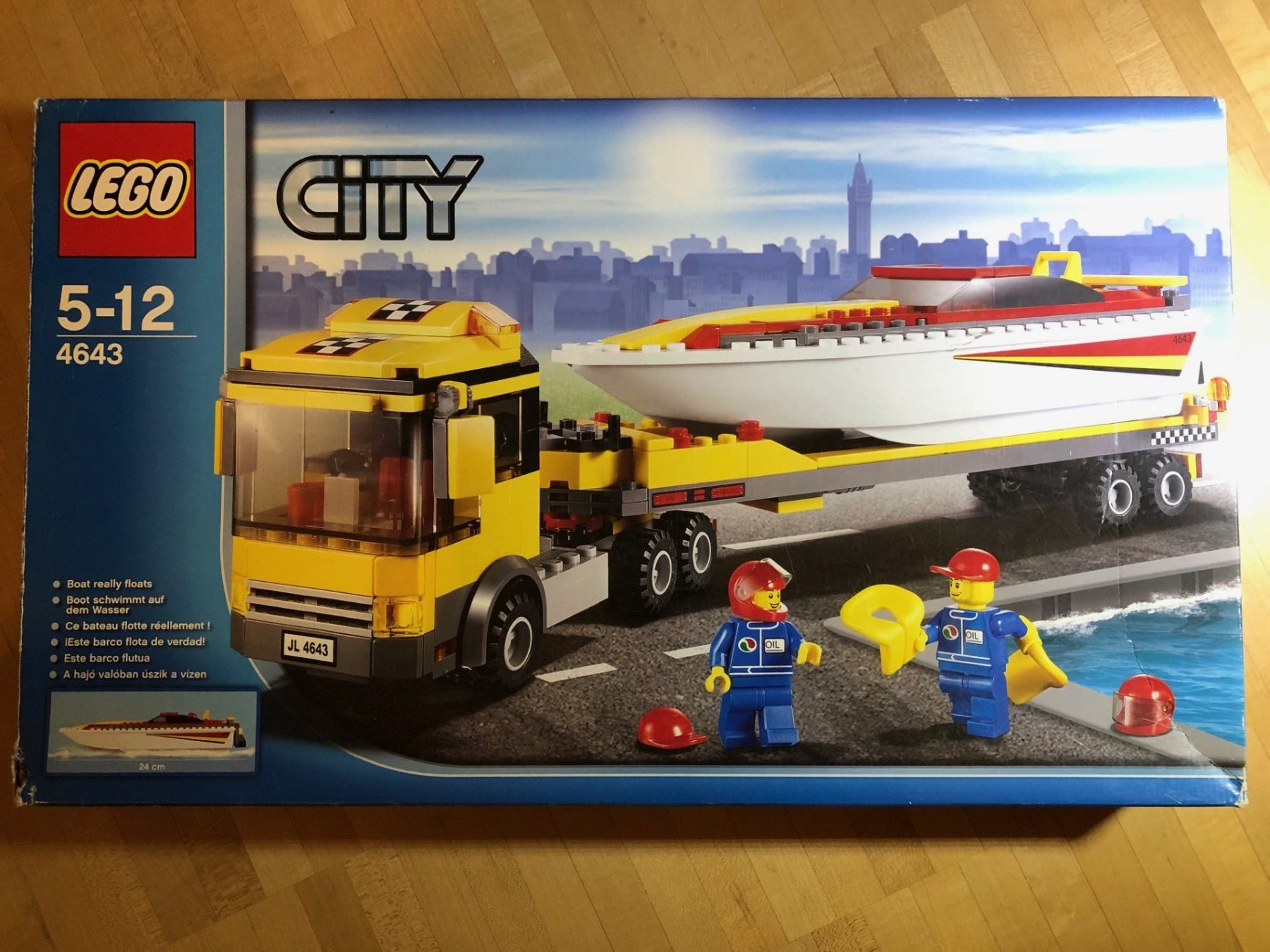 Lego Kit di costruzioni: Lego City 60045 Powerboot Transporter – Usato da Stäfa venduto da Mogli76