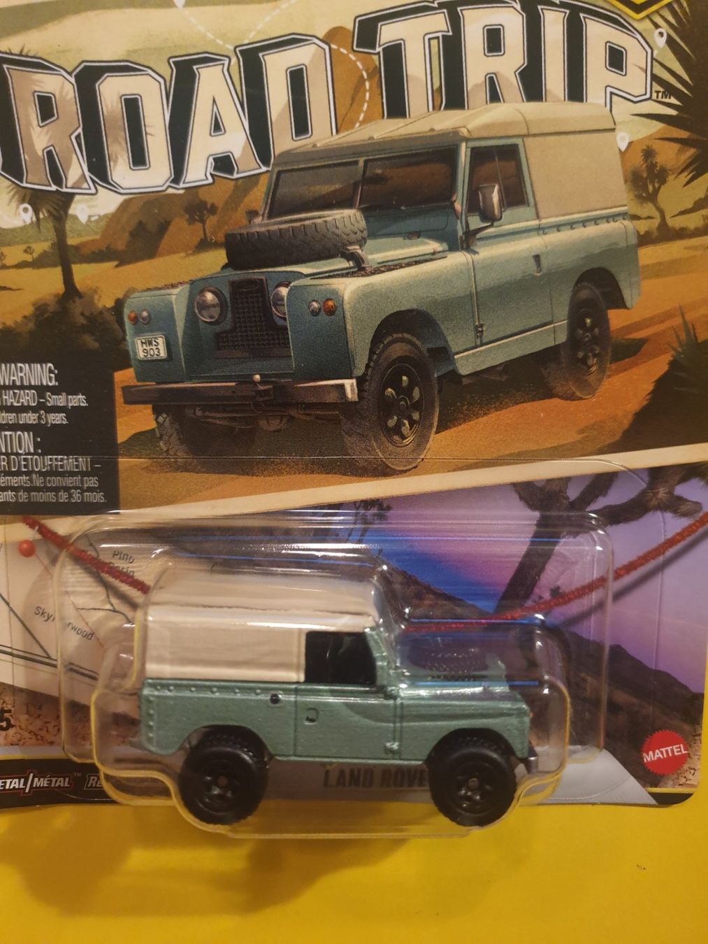Hot Wheels Modellini d'auto: Hot Wheels LAND ROVER S2 – Nuovo e nell'imballaggio originale da Oftringen venduto da Rotor 3