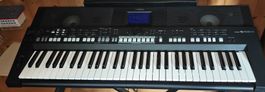 YAMAHA PSR-S650 Keyboard schwarz  mit Stuhl/Pedal!