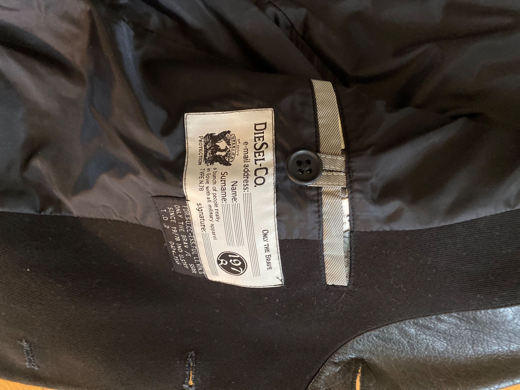 Diesel Jacken: Diesel blazer black size S man – Gebraucht aus Küssnacht am Rigi von CALIFRASQUI 2