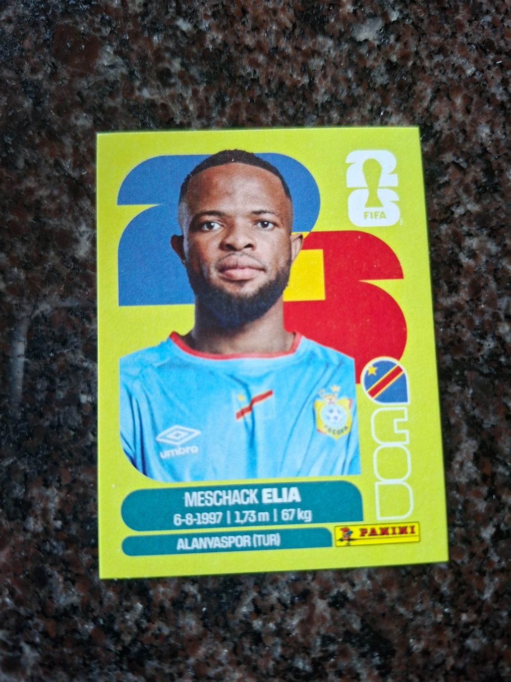 Panini Carte collezionabili: Panini FIFA 2026 Sticker - Meshack Elia COD 15 – Nuovo (secondo la descrizione) da Erlinsbach venduto da pfunky