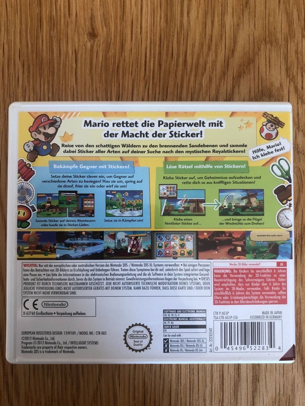 Giochi: Paper Mario Sticker Star Nintendo 3DS – Usato da Zürich venduto da kitsune 1