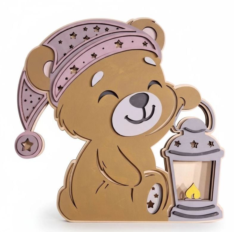 Lampade: Süsse Kinderzimmer Deko Lampe Bär – Nuovo (secondo la descrizione) da konolfingen venduto da ragusa78