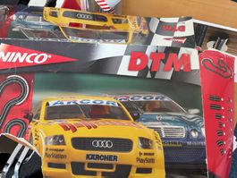 Ninco DTM Rennbahn mit Erweiterung und Rundenzähler