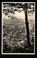Baden, Totalansicht von einem Berg aus g