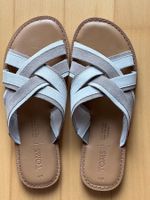 Neue, ungetragene Toms Sandalette echt Leder, Gummisohle