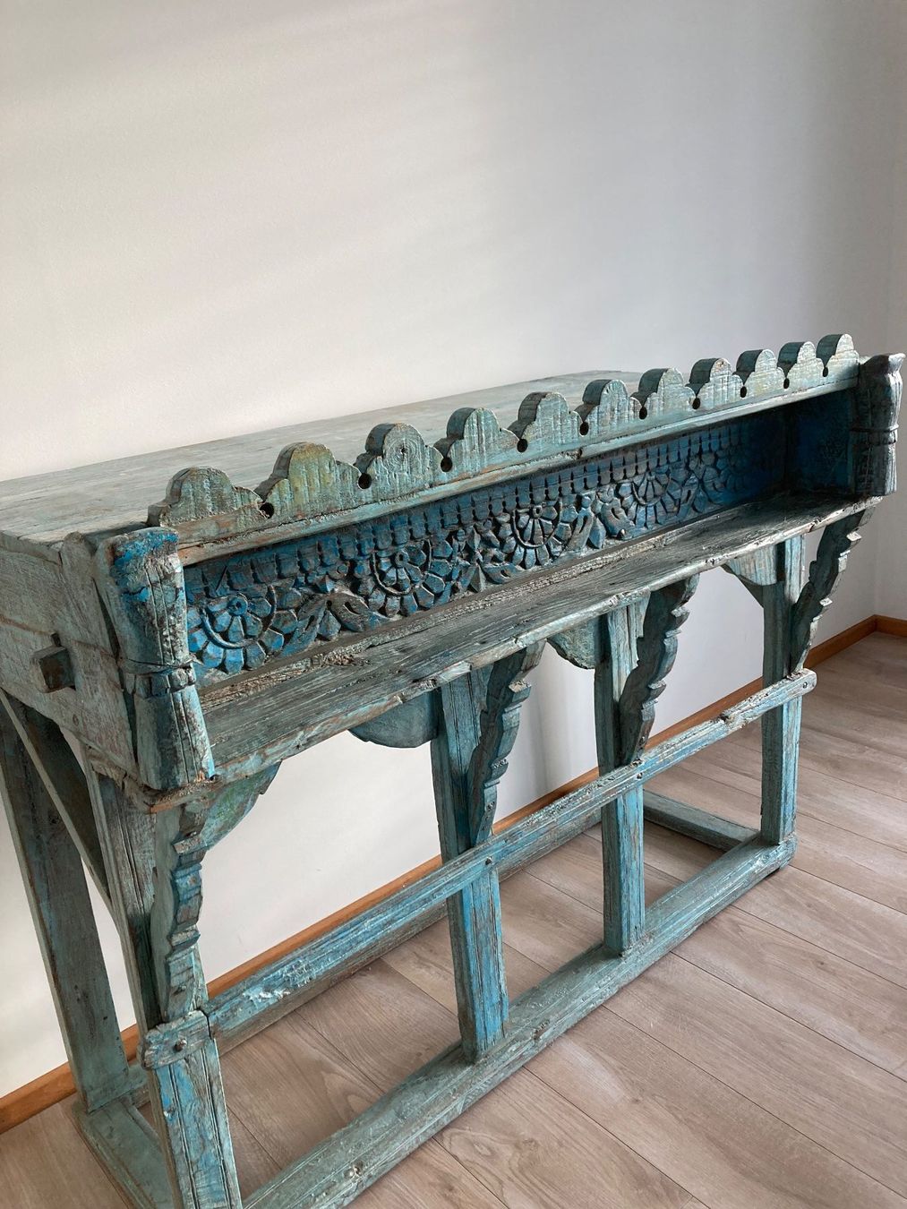 Tavoli: Console en bois antique - Rajasthan - Inde – Usato da Herrliberg venduto da BOULBADI 1