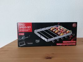 Grillspiess-Set, 7-teilig, Neu, ideal für Grill-Saison!