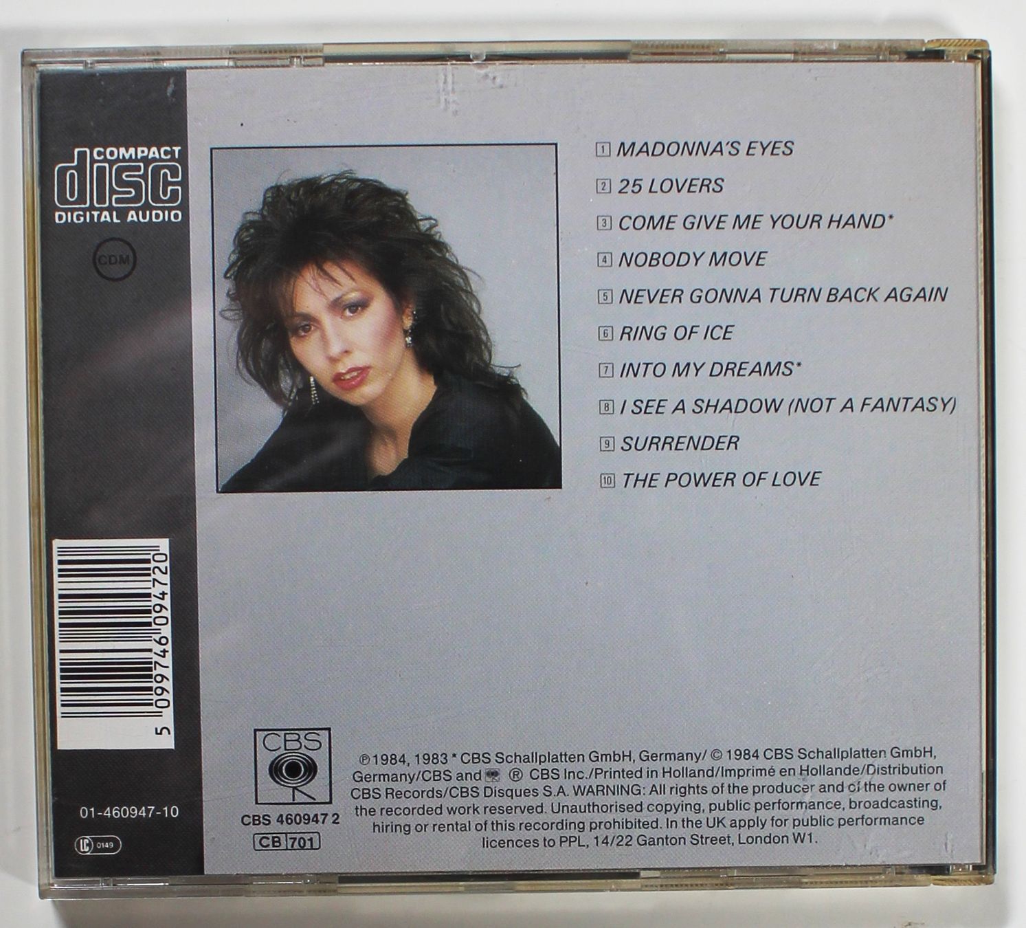 CDs: CD - JENNIFER RUSH - INTERNATIONAL VERSION 1.Auflage 1984 – Gebraucht aus Brüttisellen von Collector-Corner 2