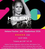 HELENE FISCHER 2 STEHPLÄTZE