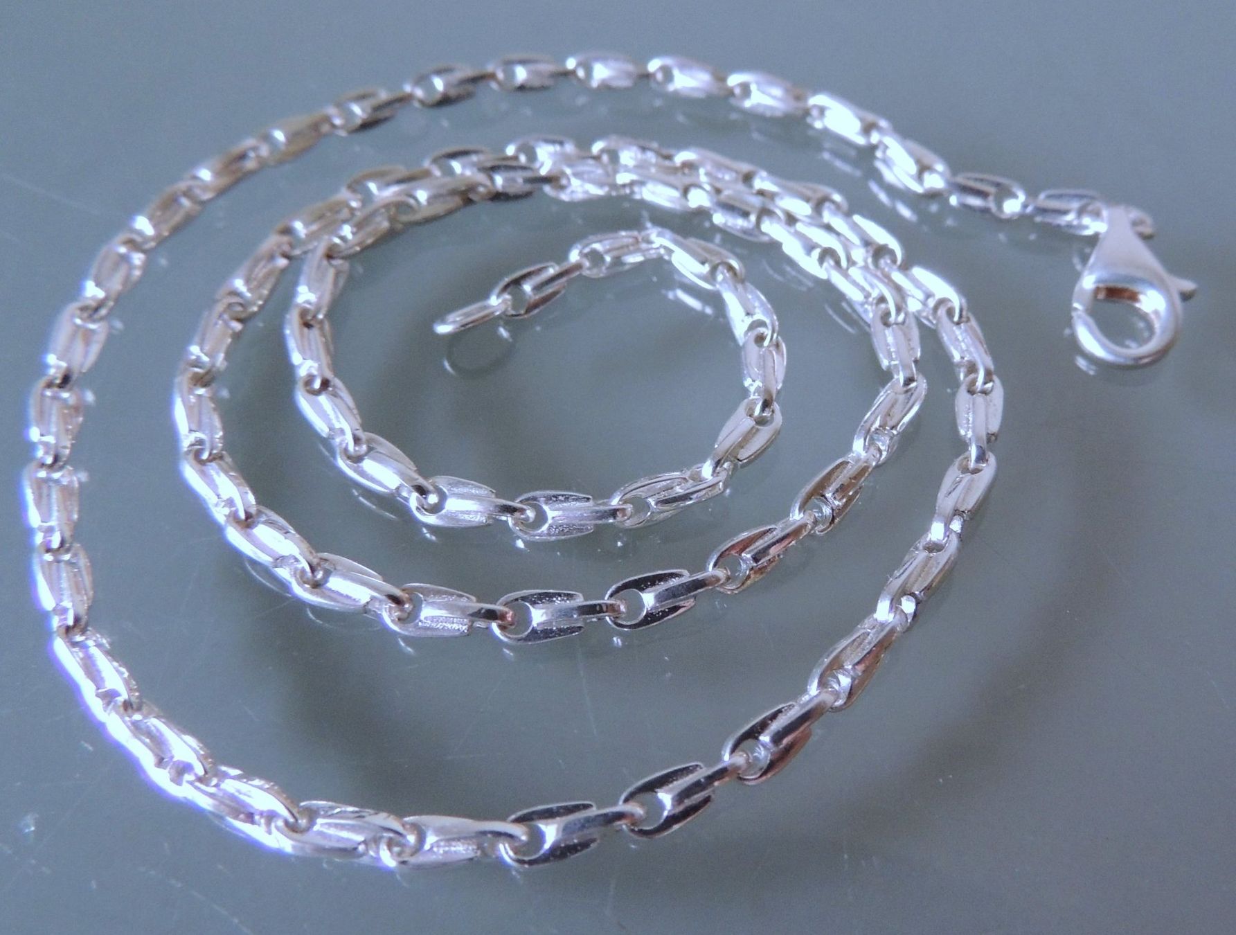 Colliers: Silber 925 Halskette 42,5 cm / 2,5 mm – D'occasion à Waldenburg par schaller707