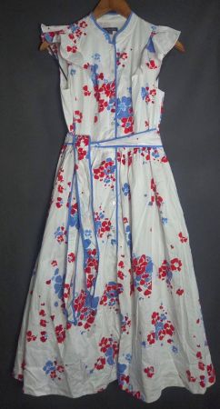 Brooks Brother Cotton Floral Midi Dress