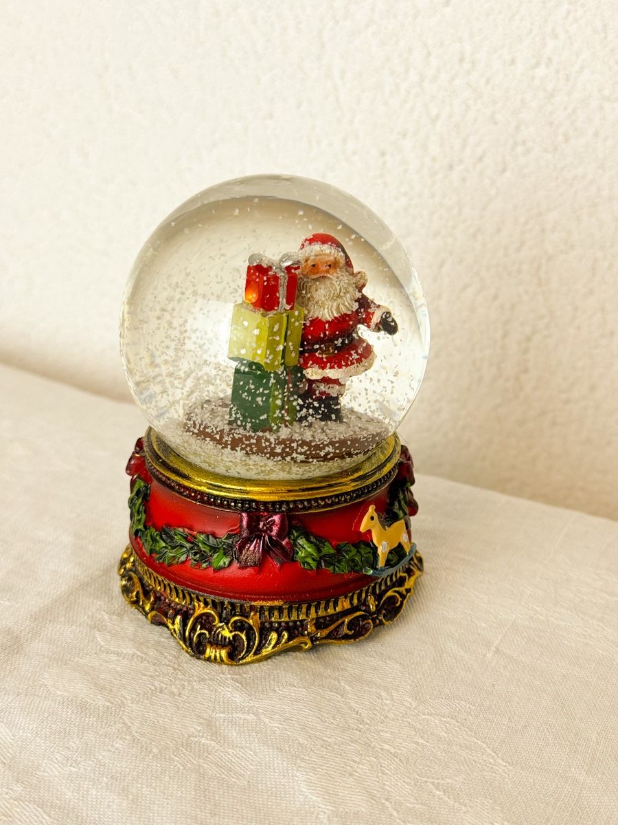 Tutte le decorazioni: Schöne Schneekugel mit Weihnachtsmann - Winterdeko! – Usato da Galmiz venduto da Wichtel25 1