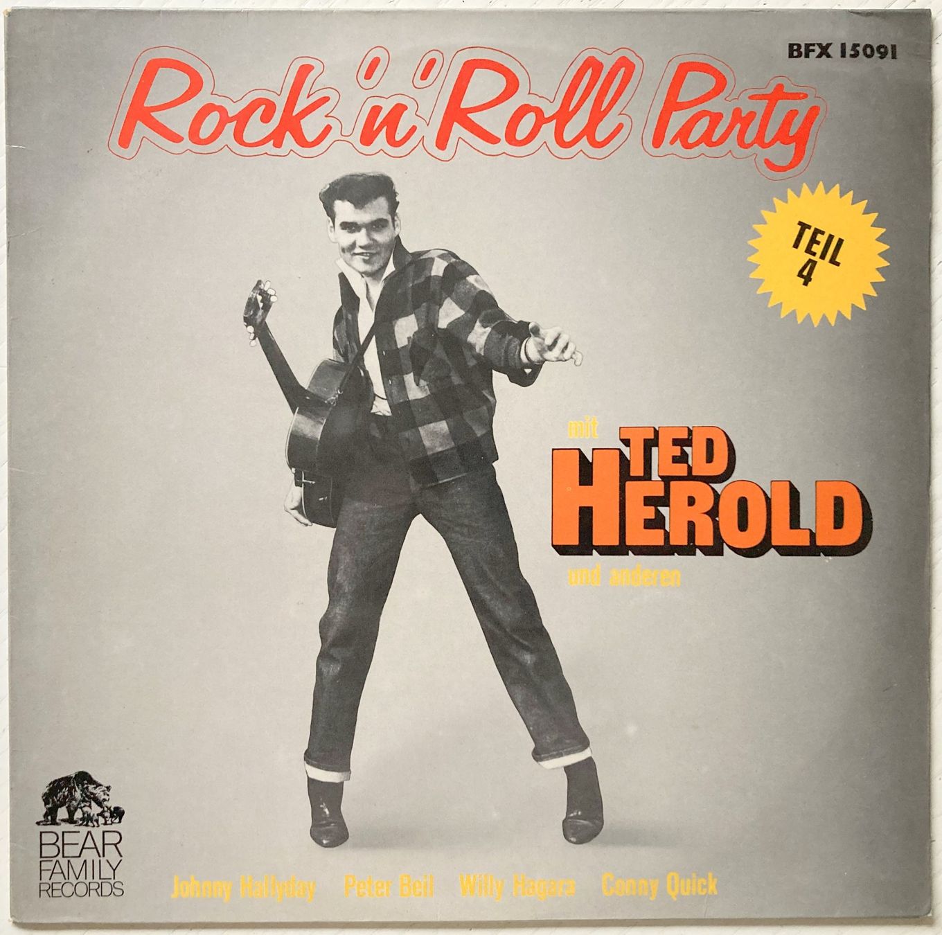 Vinyles: TED HEROLD - ROCK 'N' ROLL PARTY – D'occasion à Bottens par hotter-than-hell