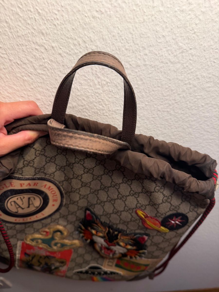 Gucci Sacs à dos: Gucci Courrier Drawstring Backpack – Neuf (Voir description) à Rümlang par ohsnapiiitzme2 4