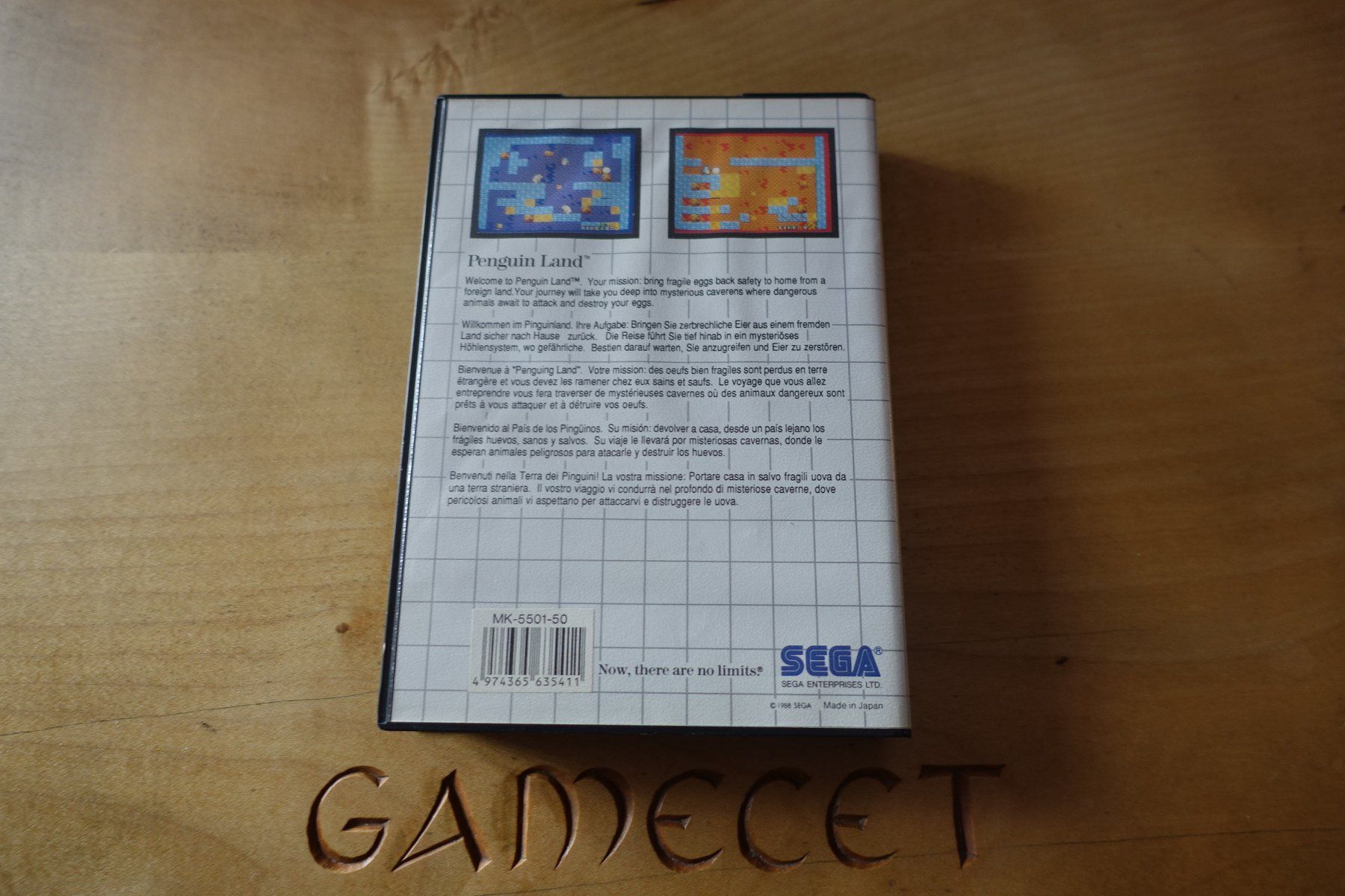 Sega Giochi: Penguin Land - Sega Master System – Usato da Steinach venduto da Gamecet 2