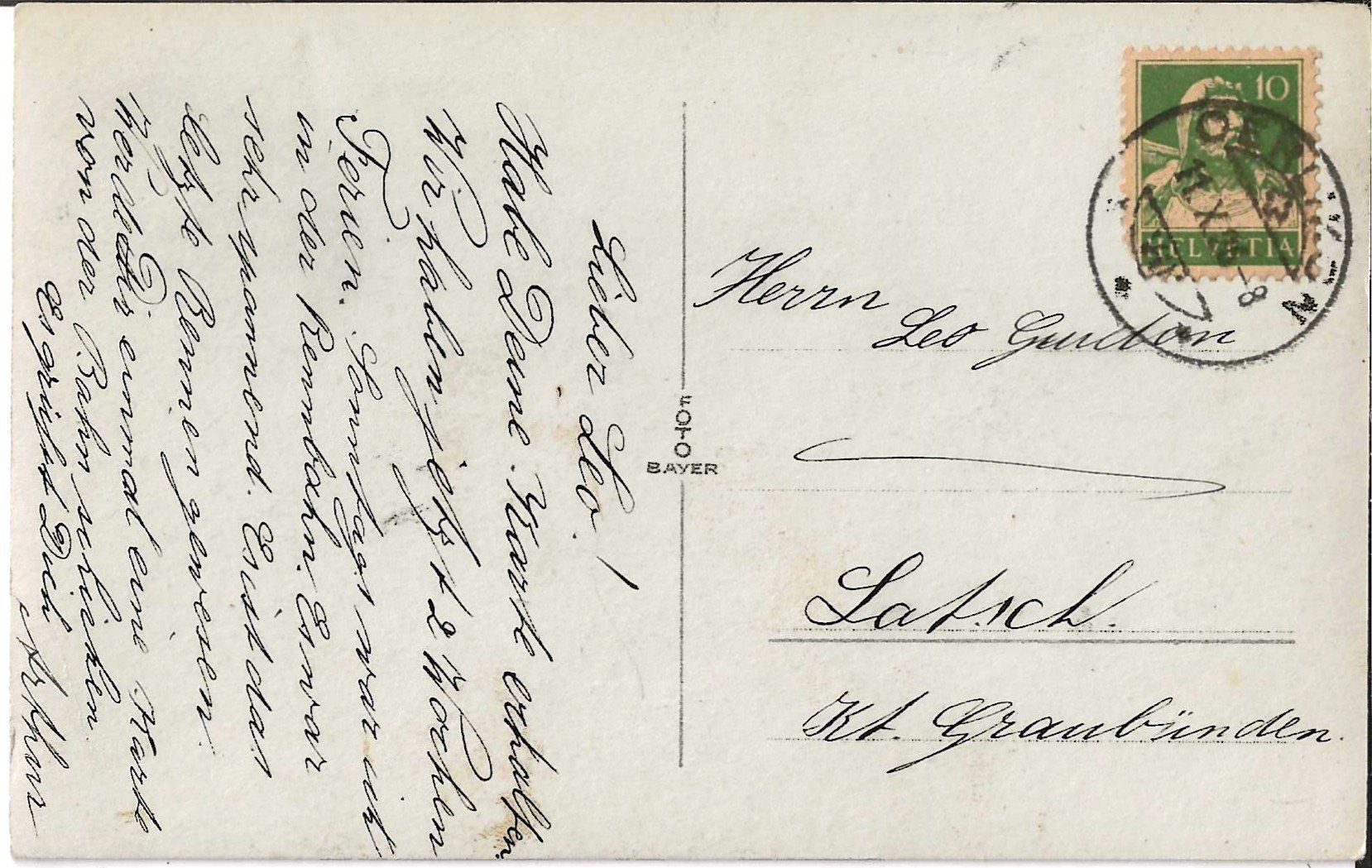 Ansichtskarten: Karte Oerlikon 1926 – Gebraucht aus Zürich von Philacat11 1