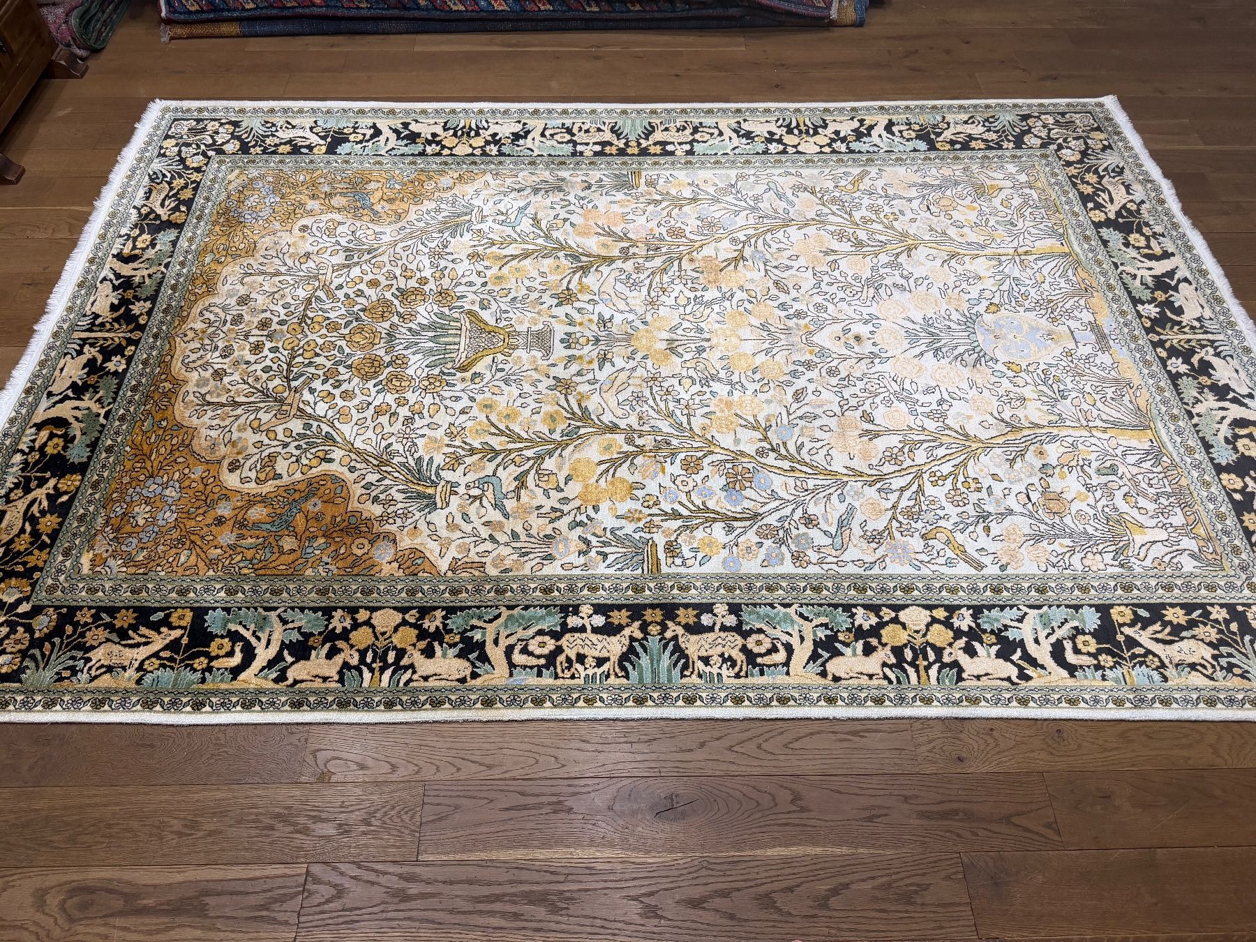 Tappeti: Wunderschöner grosser Seidenteppich - Handgeknüpft – Usato da Bennau venduto da Mayer_Carpets 8