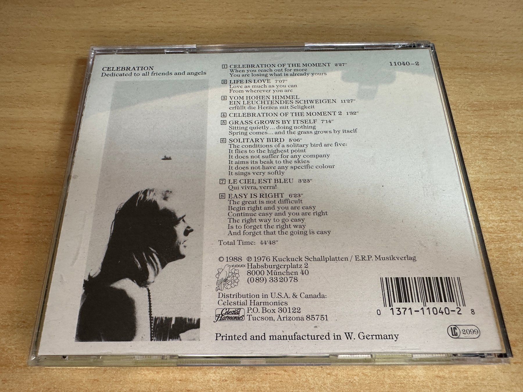 CD: J3 Deuter – Celebration – Usato da Rikon im Tösstal venduto da Alpenmutz 1