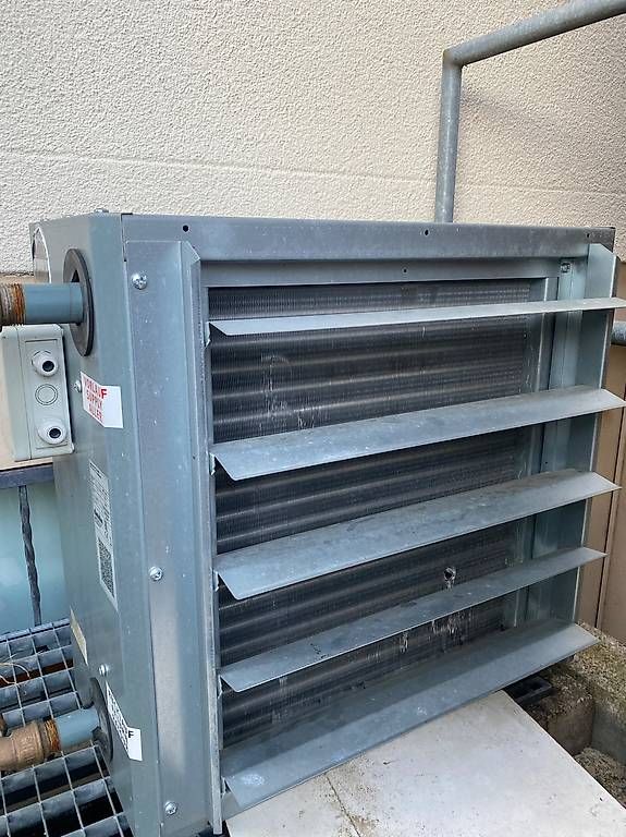 Installations sanitaires: DAIKIN / Kampmann Lüfterhitzer  400 W  – D'occasion à Zeiningen par rot_2xls 1
