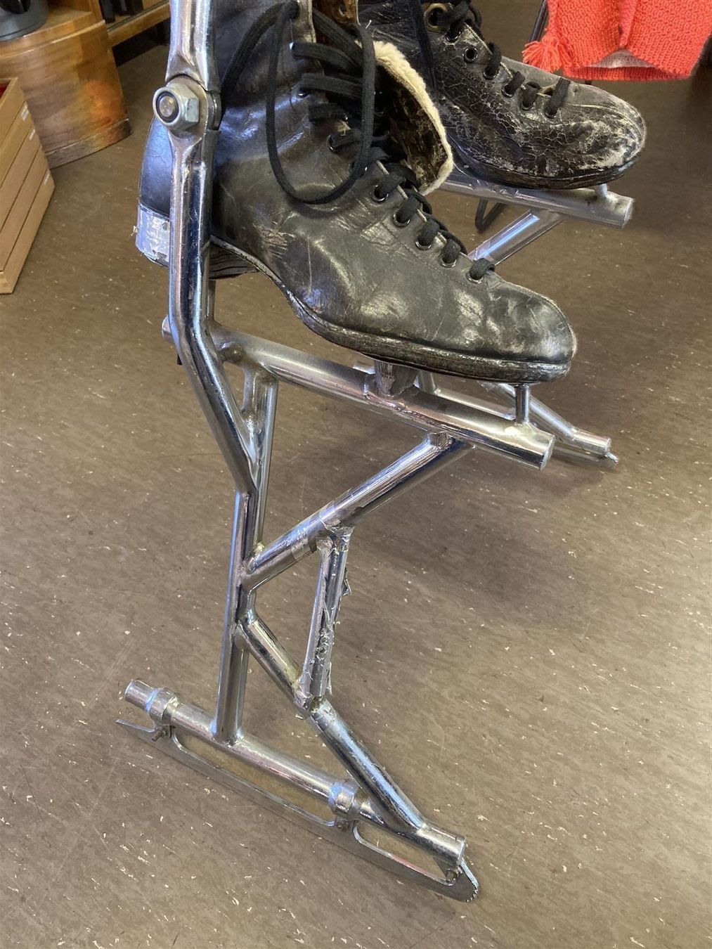 Pattini da ghiaccio: Museal Schlittschuhe Eiskunstlauf Schlöf – Usato da Bern venduto da Jwpm66 1