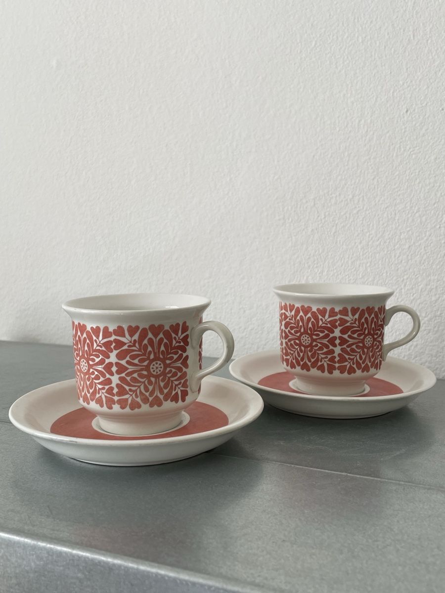 Arabia Tasses: Arabia Tytti vintage coffeetasse set – D'occasion à Basel par Amechan. 3