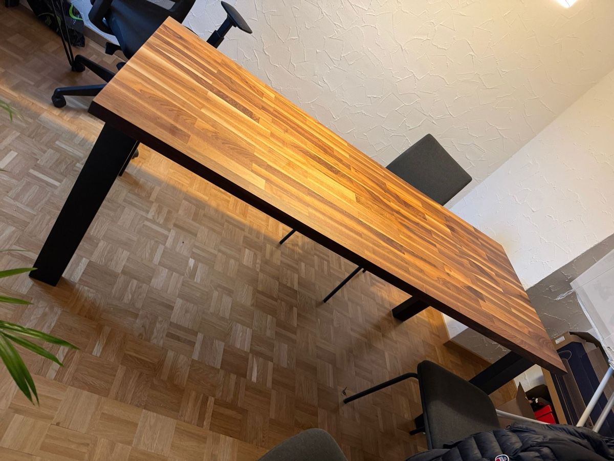 Ikea Tavoli: Nussbaumfurnier Esstisch Gunneby – Nuovo (secondo la descrizione) da Winterthur venduto da jasminverkauft 2