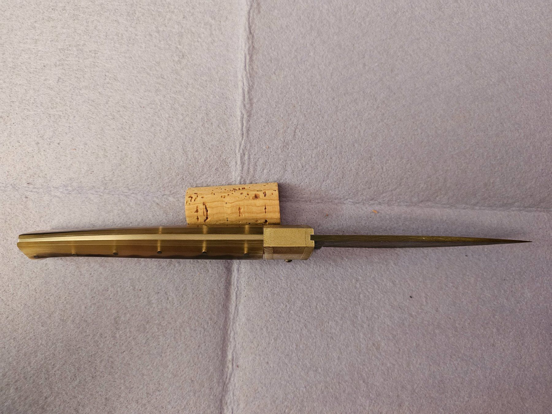 Accessori: Tanuccio Leoni Iscanu Damasco 12 cm manico corno – Nuovo e nell'imballaggio originale da Monte Carasso venduto da giave 4