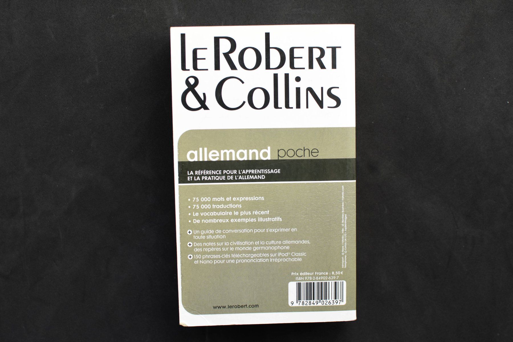 Libri: Dico Allemand Poche - Robert & Collins – Usato da Belmont-sur-Yverdon venduto da bichet02 1