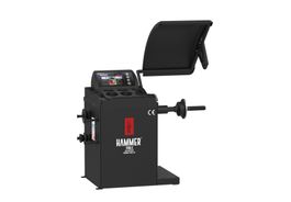 HALBAUTOMATISCHE RADAUSWUCHTMASCHINE