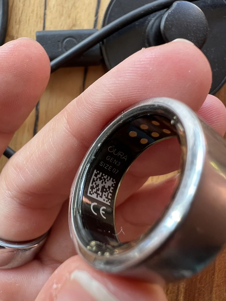 Smart Smartwatch: Oura Ring Gen 3 Siegelform Grösse 7 – Usato da Biel/Bienne venduto da mona222 2
