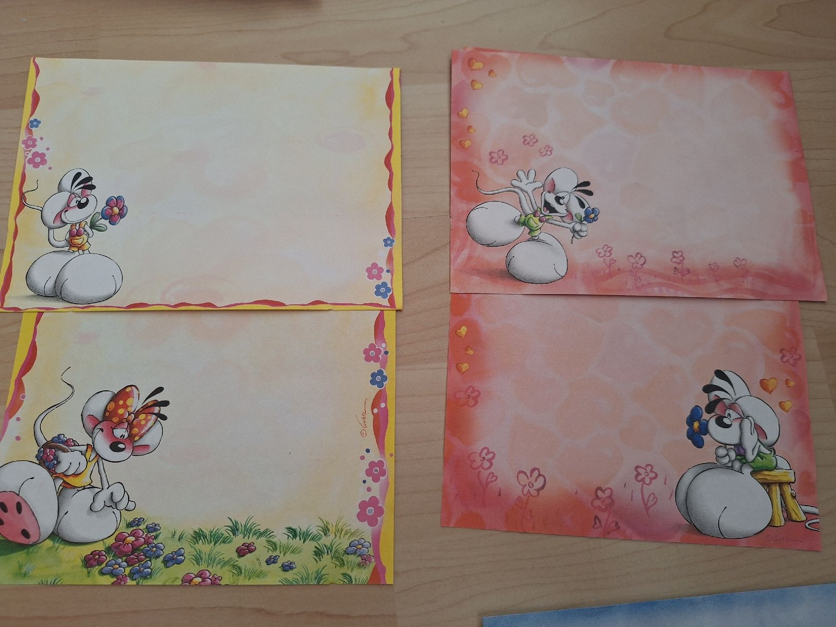 Papiere: Diddl Briefpapier Set  – Gebraucht aus Wanzwil von chlinih93 1