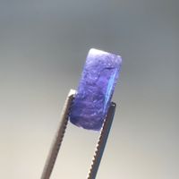 Tansanit Cabochon, Baguette, 4.4 Karat