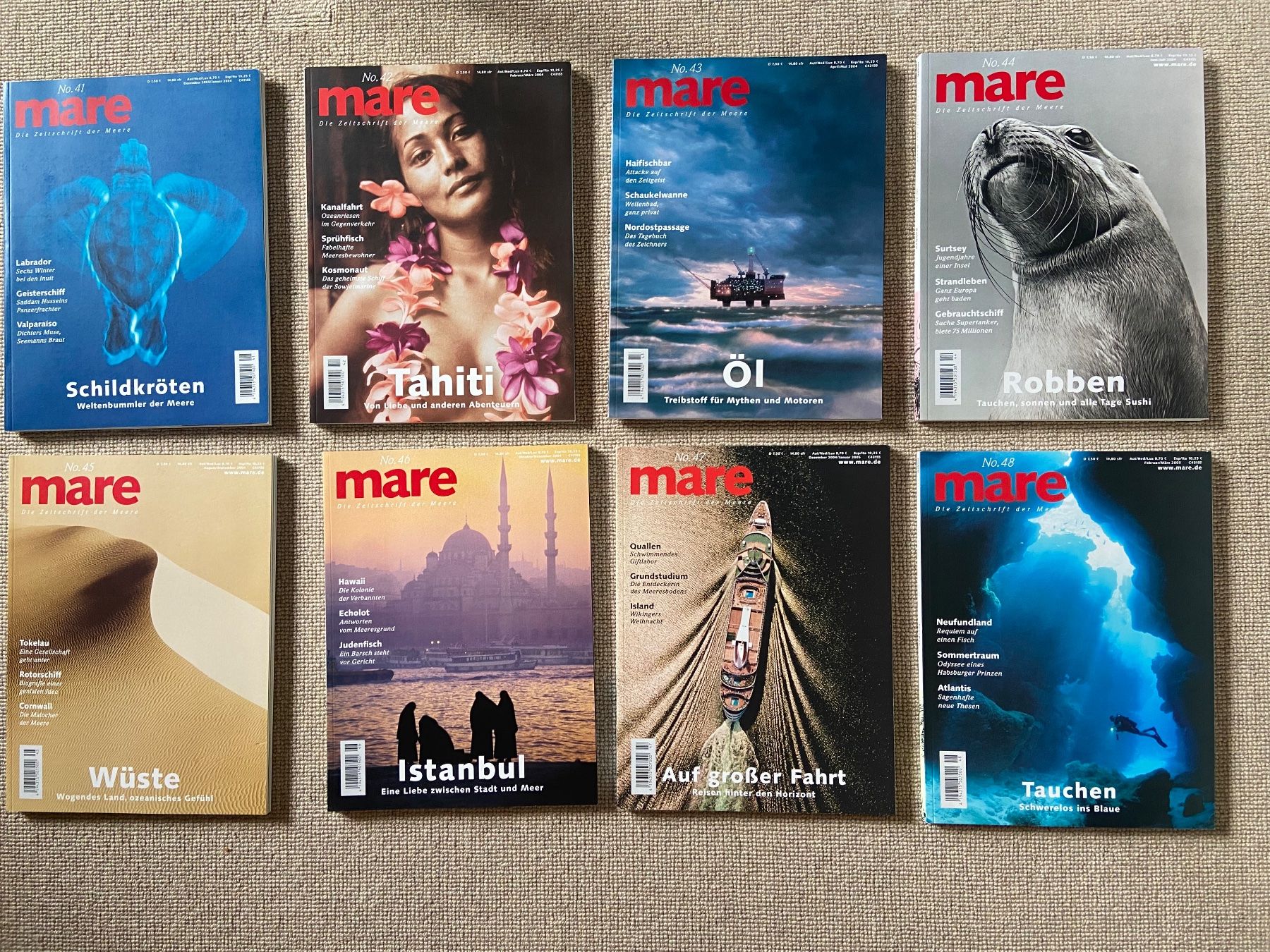 Riviste & Magazine: Mare Zeitschrift mit Nr. 1 / 56 Hefte – Nuovo (secondo la descrizione) da Muri b. Bern venduto da Sydney2002 5
