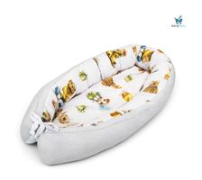 Lulando, Babynest, 80×45 cm, Baby, Grau, Baumwolle