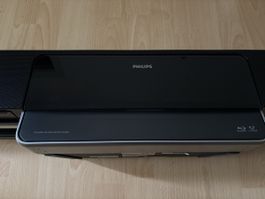 Philips HTS8160B/12 Soundbar mit Blu-ray Player und Subwoofe