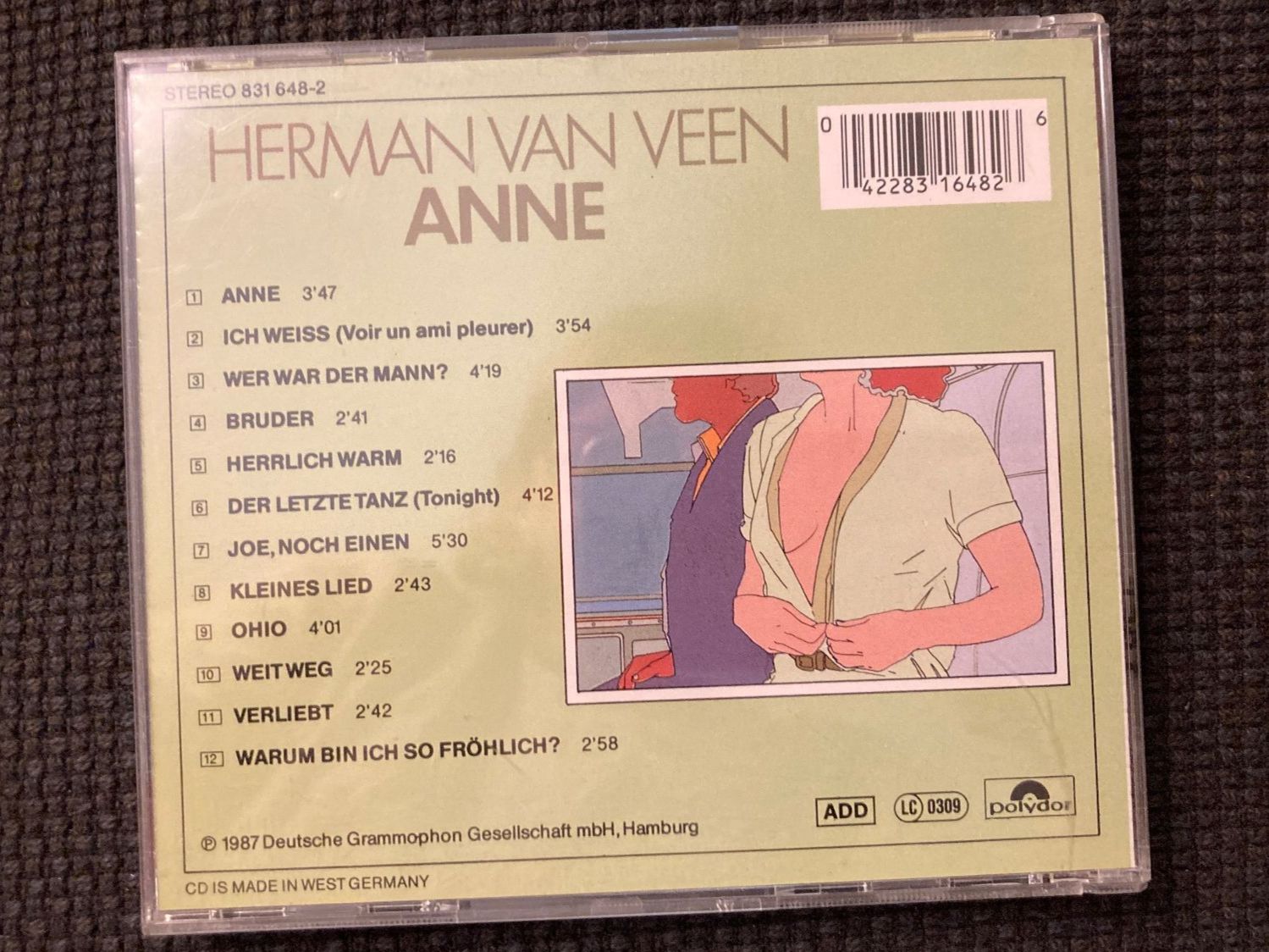 CD: CD, Herman Van Veen,  Anne – Usato da Baden venduto da Yoyo1 1