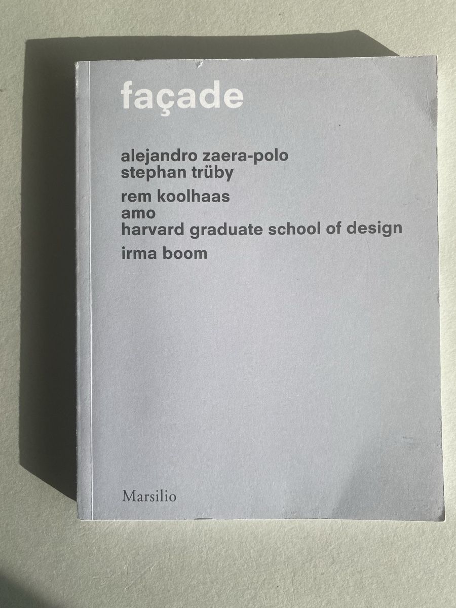 Libri: Façade  Architecture Book, Koolhaas et al,  Corbusier – Usato da Zürich venduto da lesgarcons