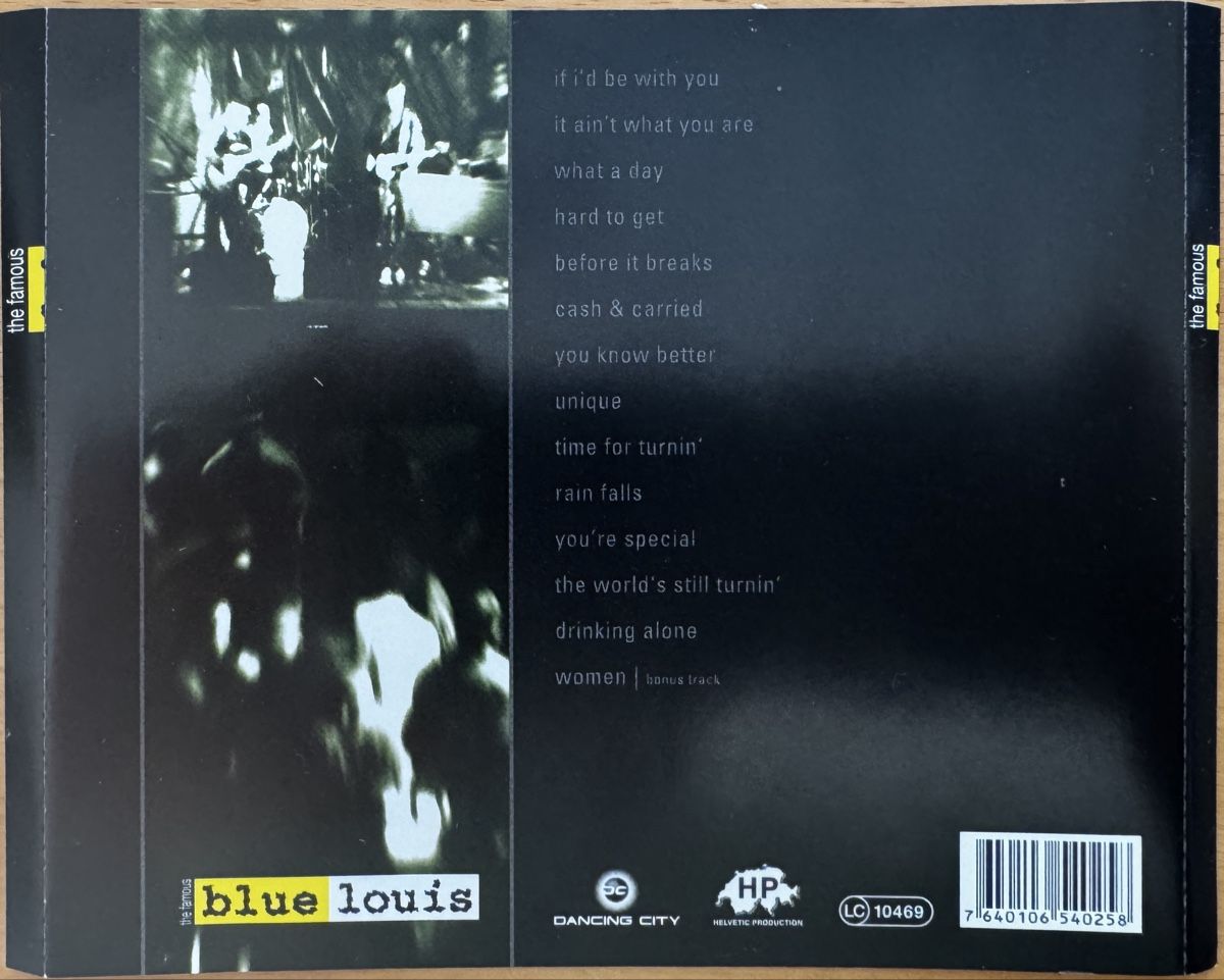 CD: CD The Famous Blue Louis - No.1 – Usato da Zürich venduto da tomakomai 2