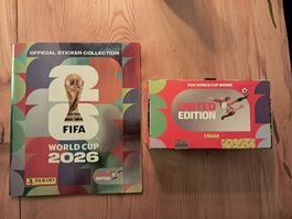 Panini Album mit Stickerbox