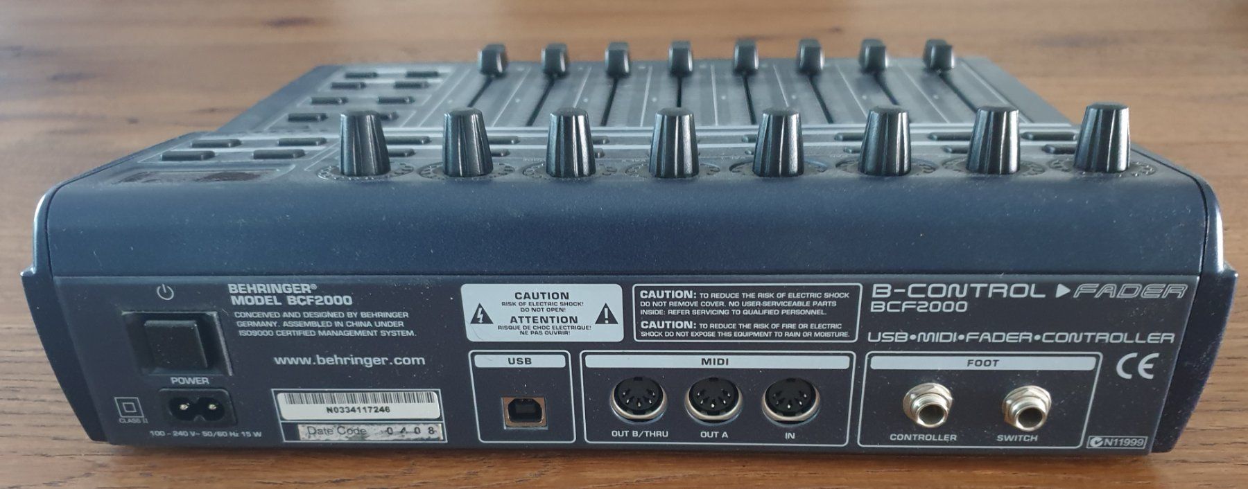 Behringer Console di mixaggio: Behringer B-Control BCF2000 – Nuovo (secondo la descrizione) da Recherswil venduto da bass-ted 1
